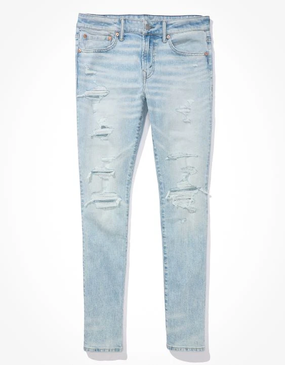 AE AirFlex+ Ultrasoft Patched Skinny Jean - Image 3