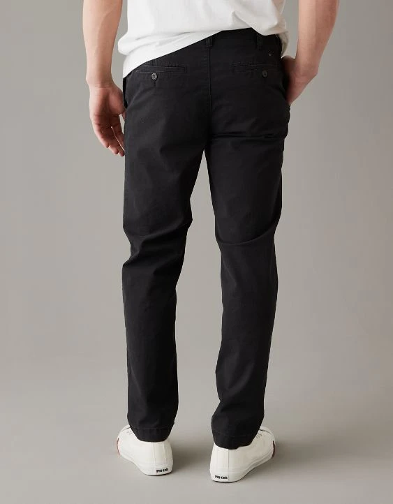 AE Flex Slim Straight Lived-In Khaki Pant - Image 2