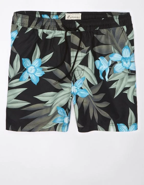 AE 5.5" Tropical Swim Trunk - Image 3
