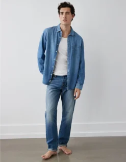 AE Denim Button-Up Shirt