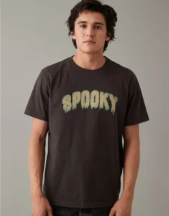 AE Super Soft Halloween Graphic T-Shirt