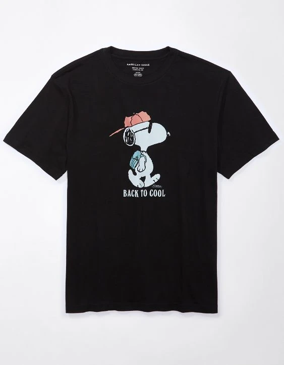 AE Super Soft Snoopy Graphic T-Shirt - Image 3