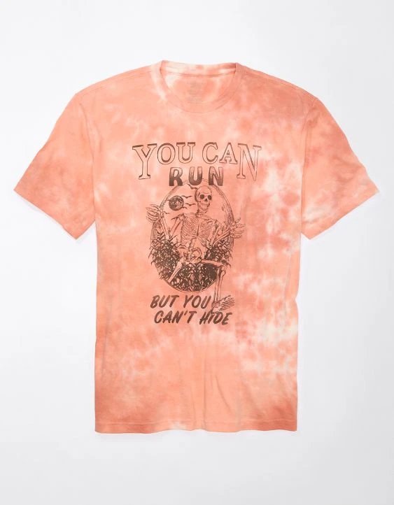 AE Super Soft Tie-Dye Halloween T-Shirt - Image 3