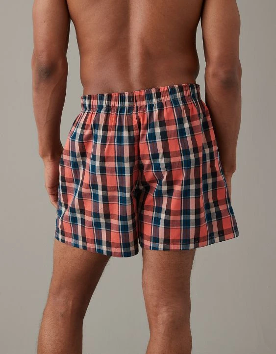 AEO Plaid Flannel Boxer Short - Image 2