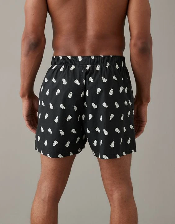 AEO Glow-In-The-Dark Ghosts Stretch Boxer Short - Image 2