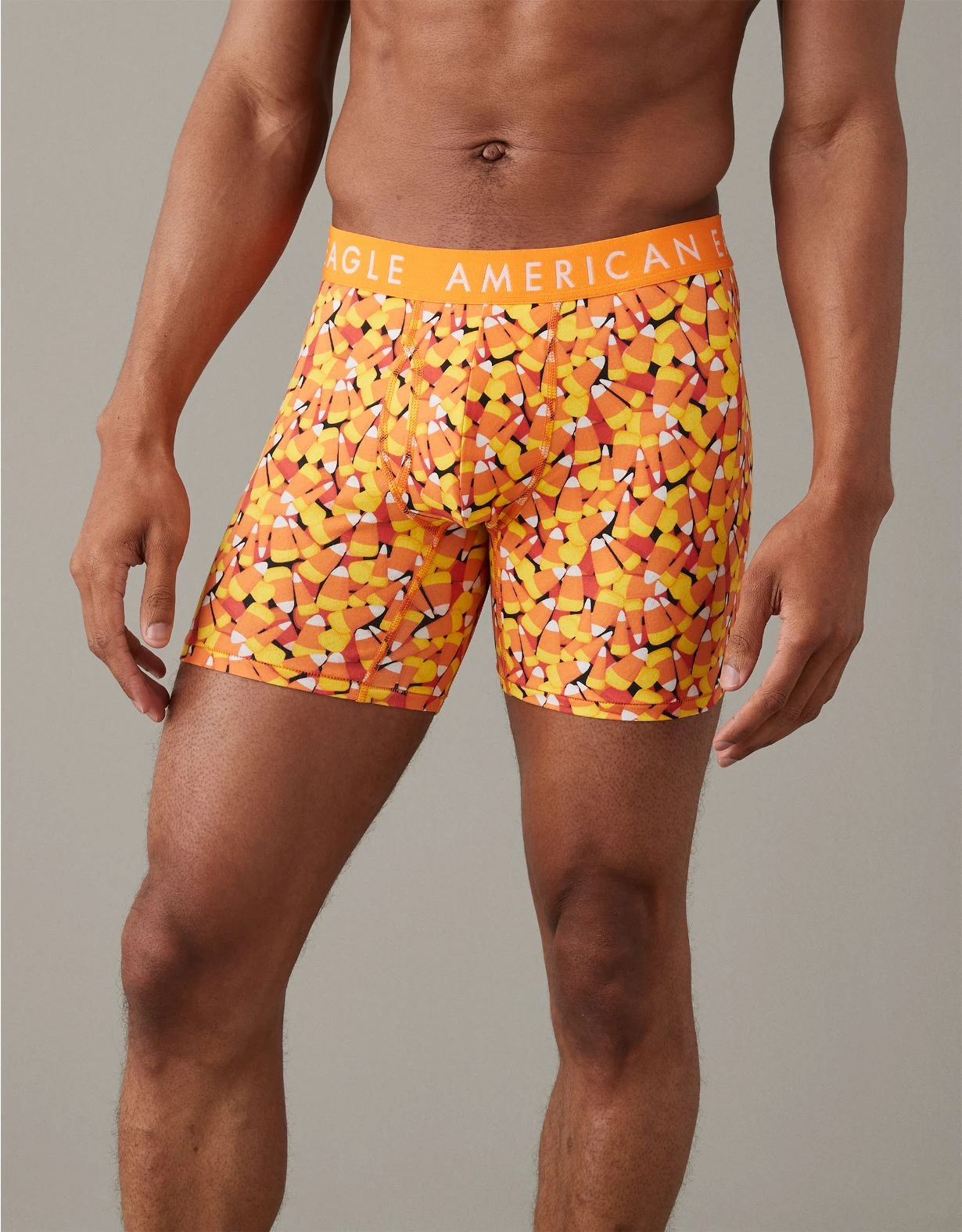AEO Candy Corn 6" Classic Boxer Brief
