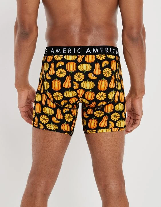 AEO Pumpkins Scratch + Sniff 6" Classic Boxer Brief - Image 2
