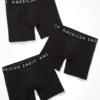 AEO Solid 6" Classic Boxer Brief 3-Pack