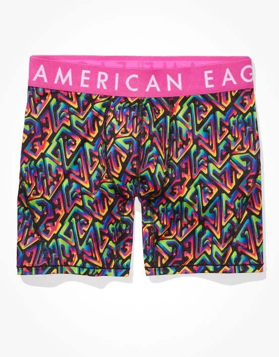 AEO Rainbow Maze 6" Flex Boxer Brief - Image 3