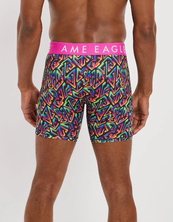 AEO Rainbow Maze 6" Flex Boxer Brief - Image 2