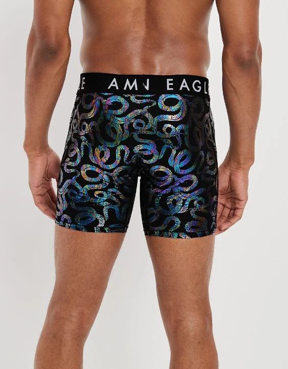 AEO Silver Snakes 6" Flex Boxer Brief - Image 2