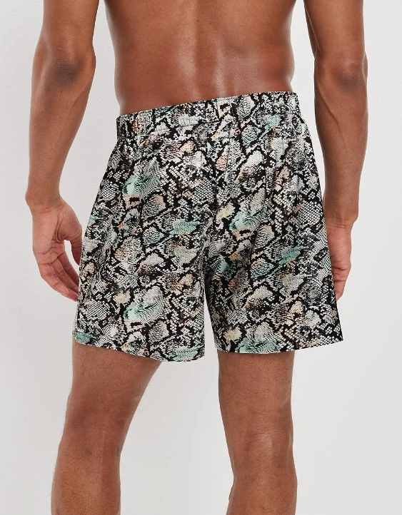 AEO Snake Skin Satin Pocket Boxer Short - Image 3