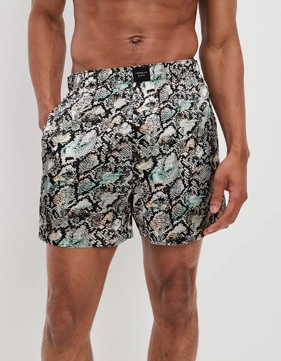 AEO Snake Skin Satin Pocket Boxer Short - Image 2