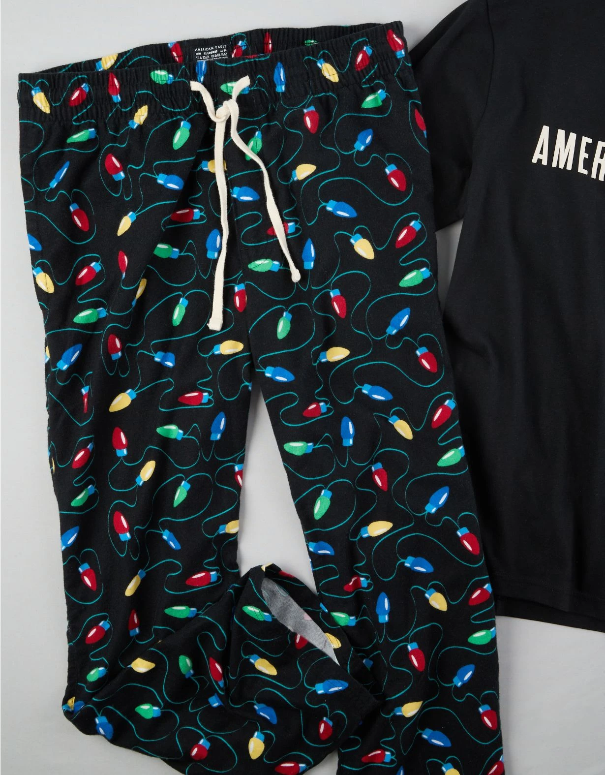 AE Printed Flannel PJ Pant