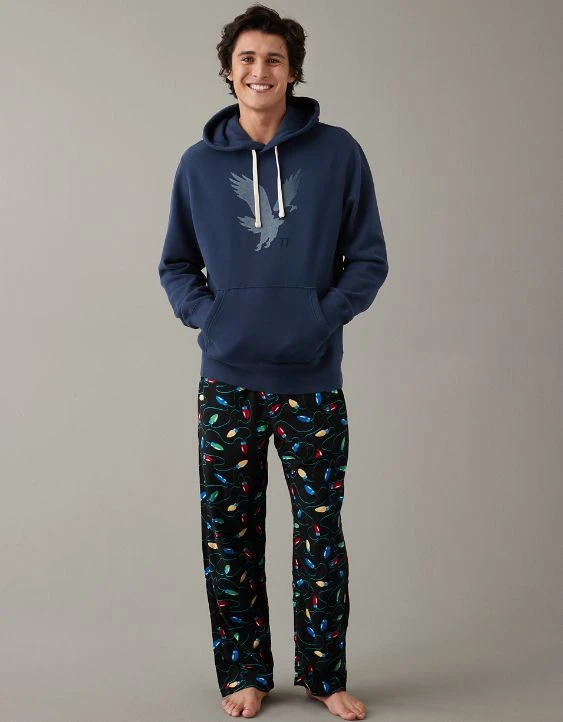 AE Printed Flannel PJ Pant - Image 2