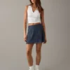 AE High-Waisted Mesh Mini Skirt