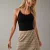 AE Plaid It Knit Skort