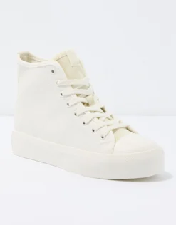 AE Mixed Material High-Top Sneaker