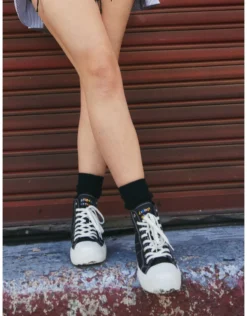 AE Doodle Canvas High-Top Sneaker