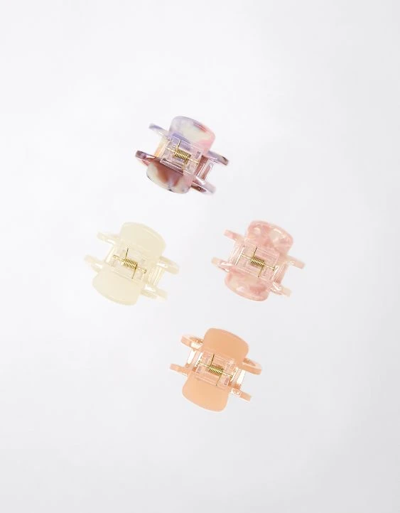 AE Lavender & Purple Claw Clip 4-Pack - Image 3