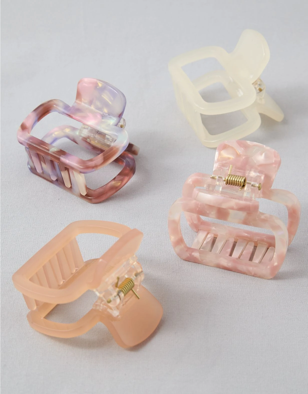 AE Lavender & Purple Claw Clip 4-Pack