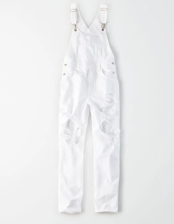 AE Ripped '90s Boyfriend Denim Overall - Image 3