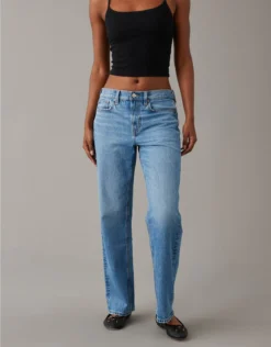 AE Strigid Low-Rise Baggy Straight Jean