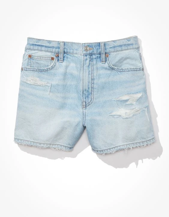AE Strigid Denim Highest Waist '90s Boyfriend Short - Image 3