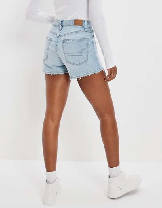 AE Strigid Denim Highest Waist '90s Boyfriend Short - Image 2