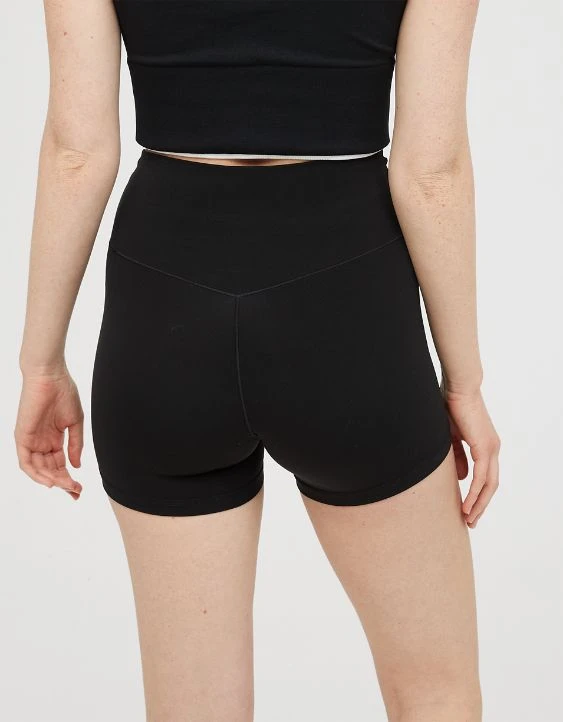 OFFLINE By Aerie Real Me High Waisted Crossover 3" Bike Short - Image 3
