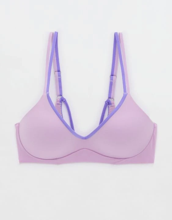 Aerie Sunnie Wireless Push Up Strappy Bra - Image 3