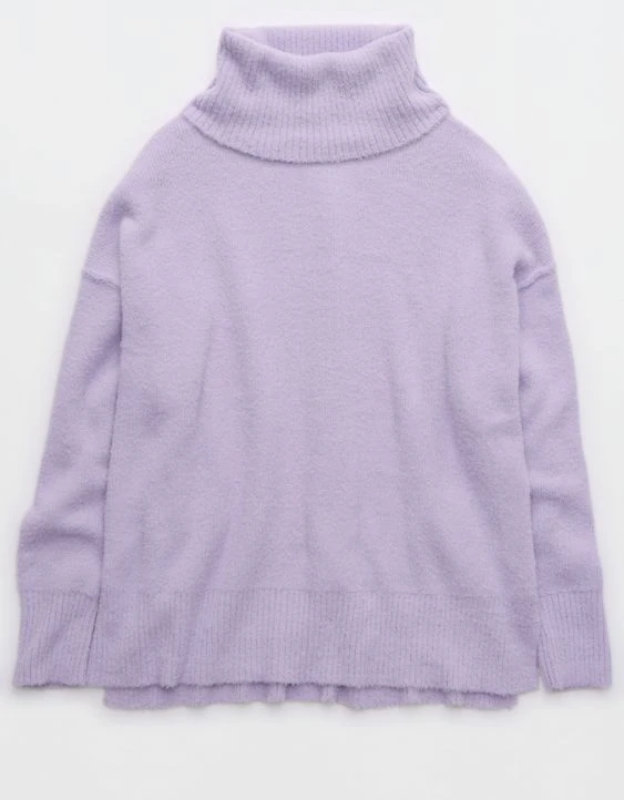 Aerie Buttercream Turtleneck Sweater - Image 3