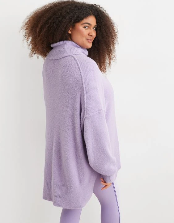 Aerie Buttercream Turtleneck Sweater - Image 2