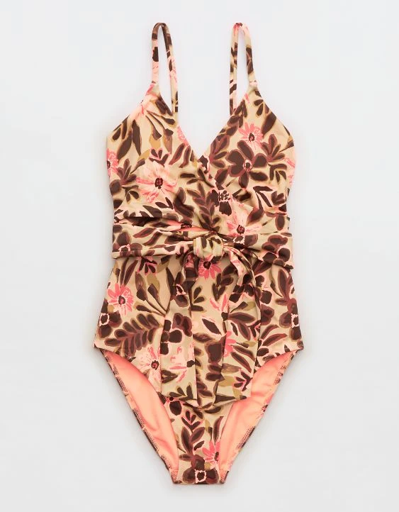 Aerie Wrap One Piece Swimsuit - Image 3
