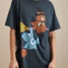 AE Oversized Halloween Care Bears Graphic Tee