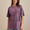 AE Oversized Halloween Snoopy Graphic Tee