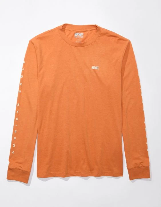 AE 24/7 Long-Sleeve Graphic T-Shirt - Image 3