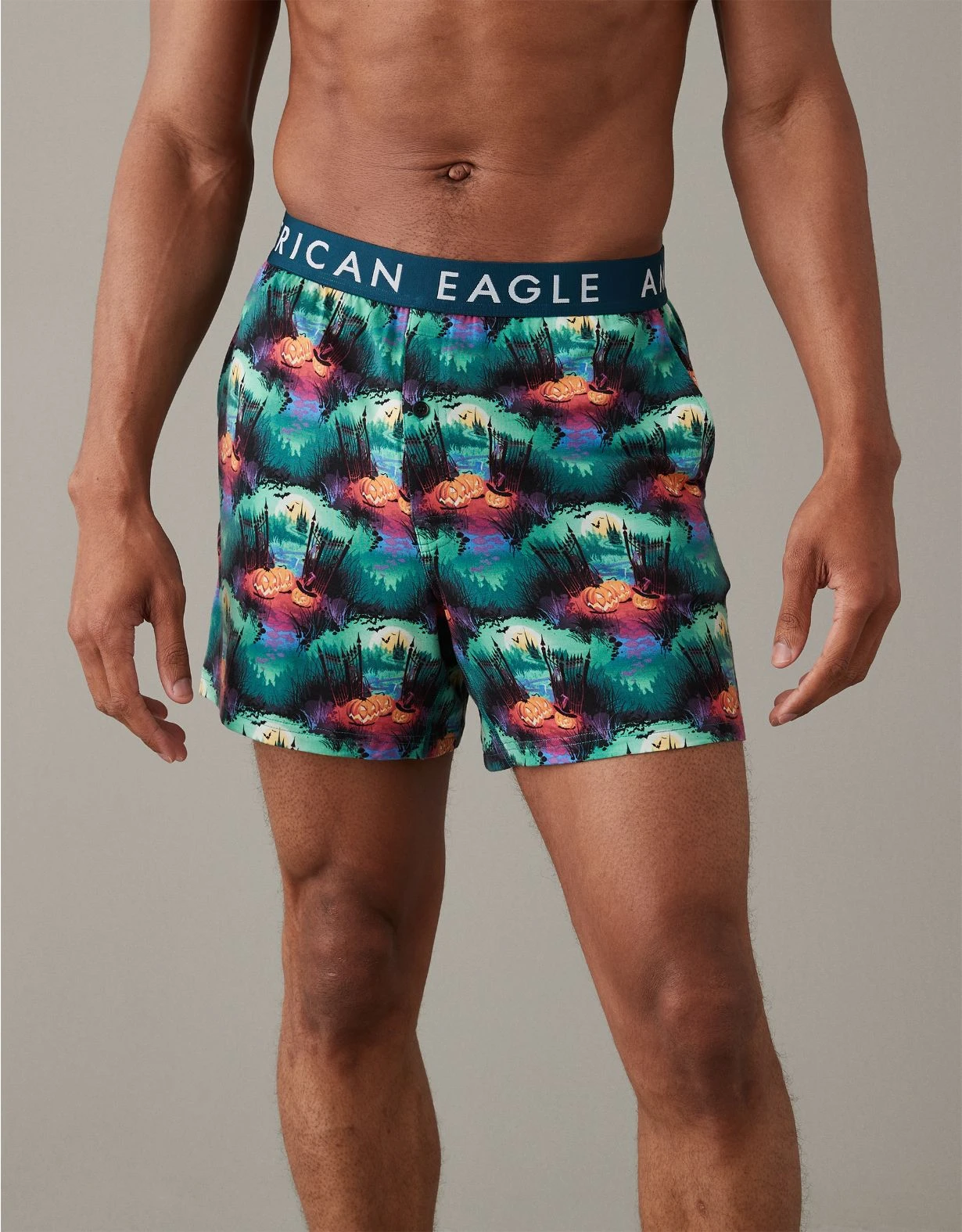 AEO Haunted House Ultra Soft Pocket Boxer Short