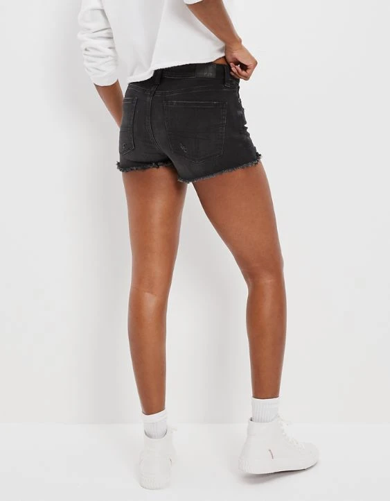 AE Ne(x)t Level High-Waisted Denim Short Short - Image 2