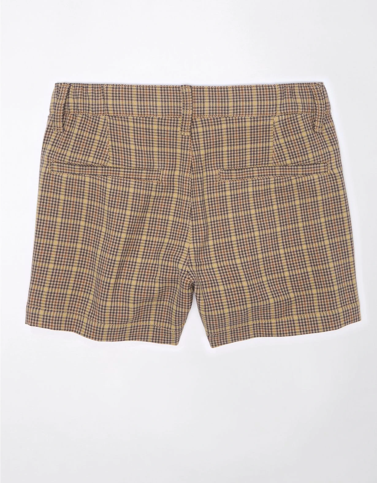 AE High-Waisted Plaid Baggy Trouser Short - Image 2