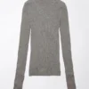 AE Ribbed Mock Neck Sweater