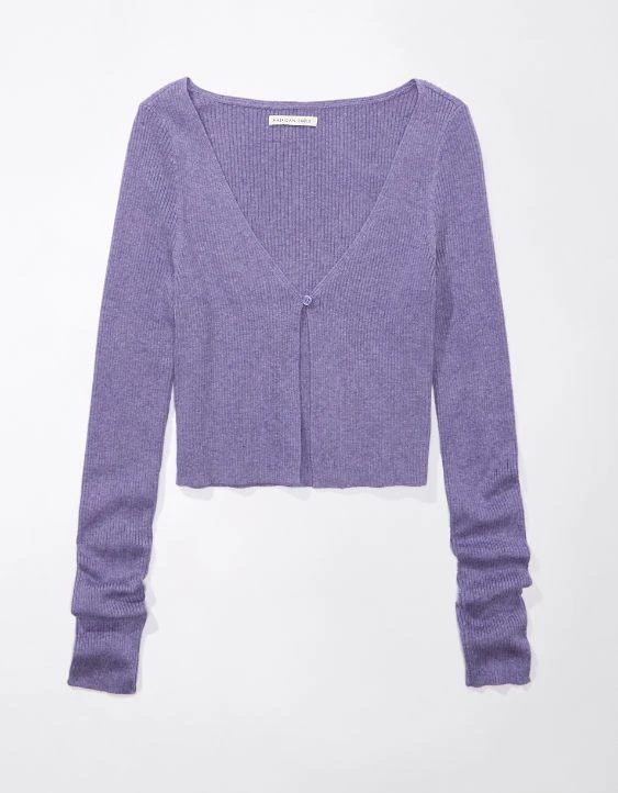 AE Cropped Cardigan - Image 3