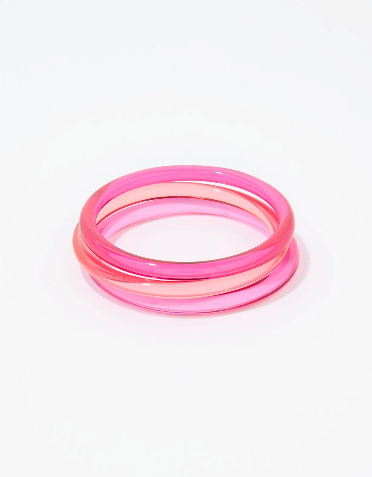 Aerie Neon Clear Bangles - Image 2