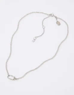 Aerie Paper Clip Necklace