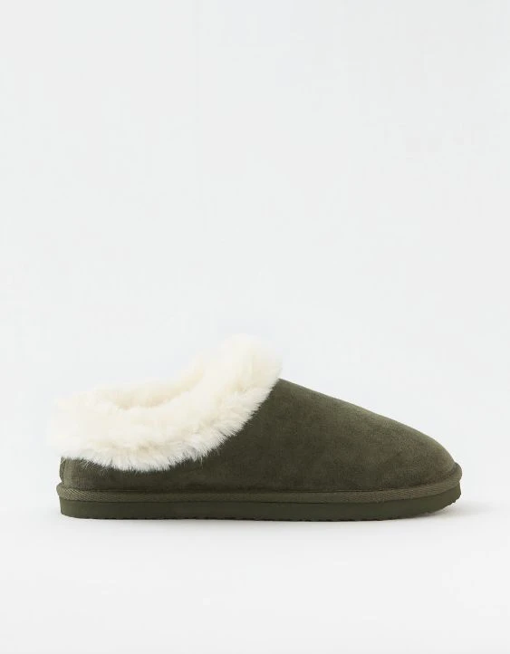 Aerie Fur Scruff Slippers - Image 2