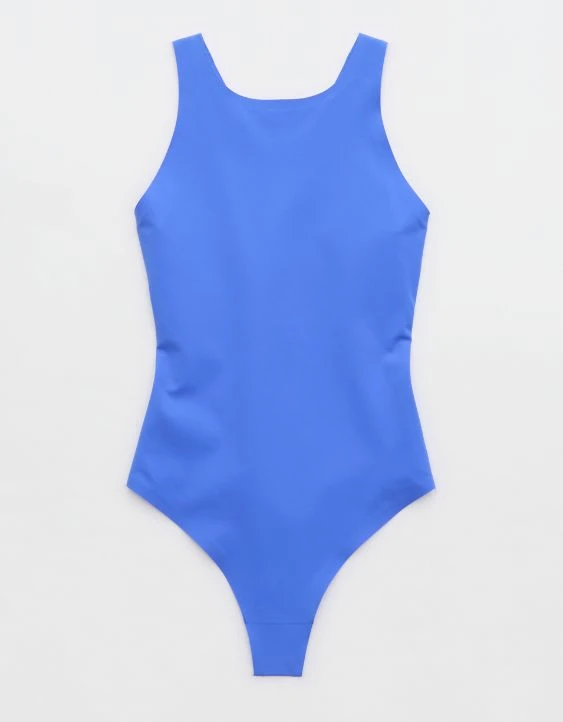 Aerie SMOOTHEZ Racerback Bodysuit - Image 3