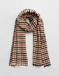Aerie Lightweight Plaid Scarf
