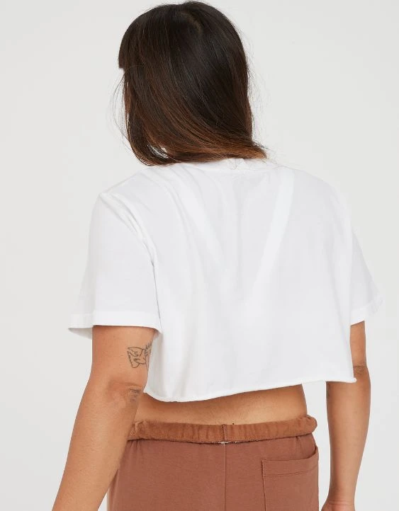 OFFLINE By Aerie Rock N Roll Cropped T-Shirt - Image 2