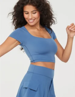 OFFLINE By Aerie Real Me Square Neck T-Shirt