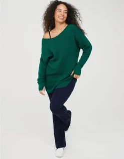 OFFLINE By Aerie Home Stretch Off The Shoulder Sweater